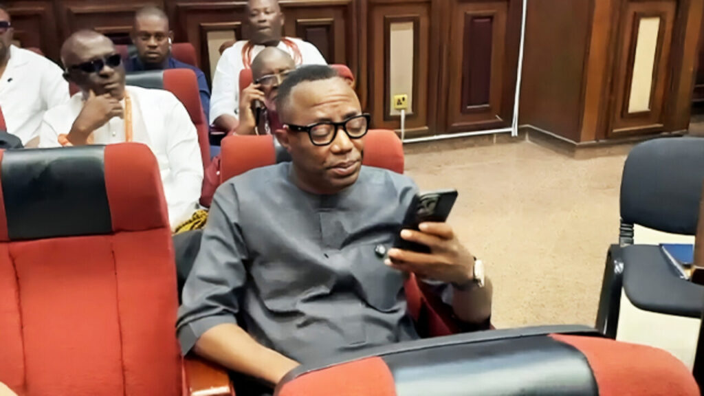 Sowore in court room