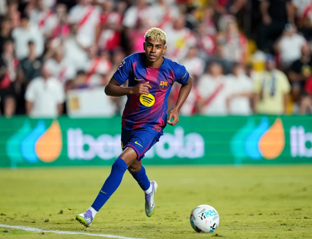 Lamine Yamal Scores For FC Barcelona In LaLiga 2025 Clash Against Rayo Vallecano Madrid