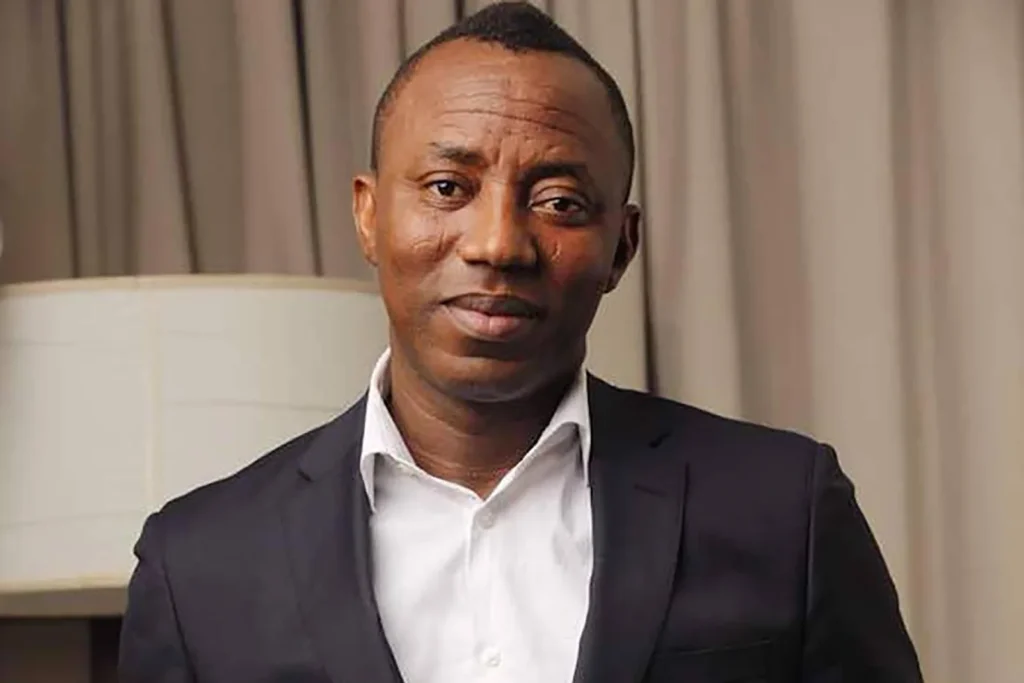 Sowore Says Drone Will Be Defence Minister If Elected President Photo of Omoyele Sowore