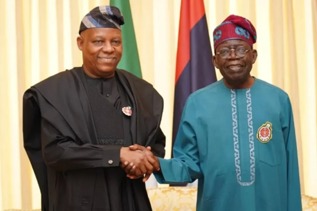 Photo of Tinubu and Shettima