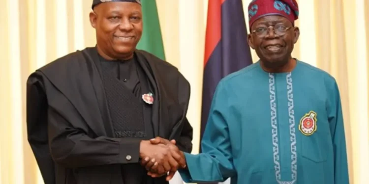 Photo of Tinubu and Shettima
