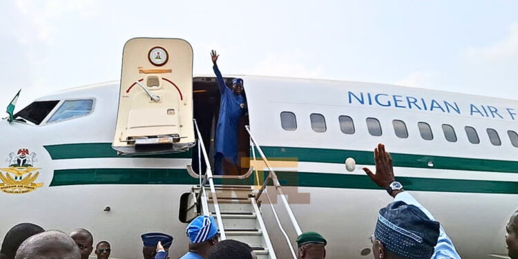President Tinubu Trip