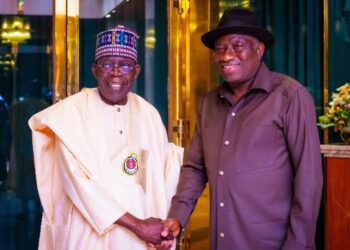 Jonathan visits Tinubu