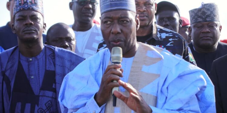 Governor Zulum Speaking