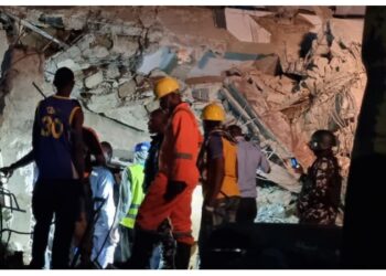Three-Storey Building Collapses in Lagos