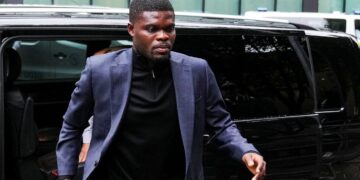 Thomas Partey Pleads Not Guilty to Rape, Sexual Assault Charges in London Photo of Thomas Partey