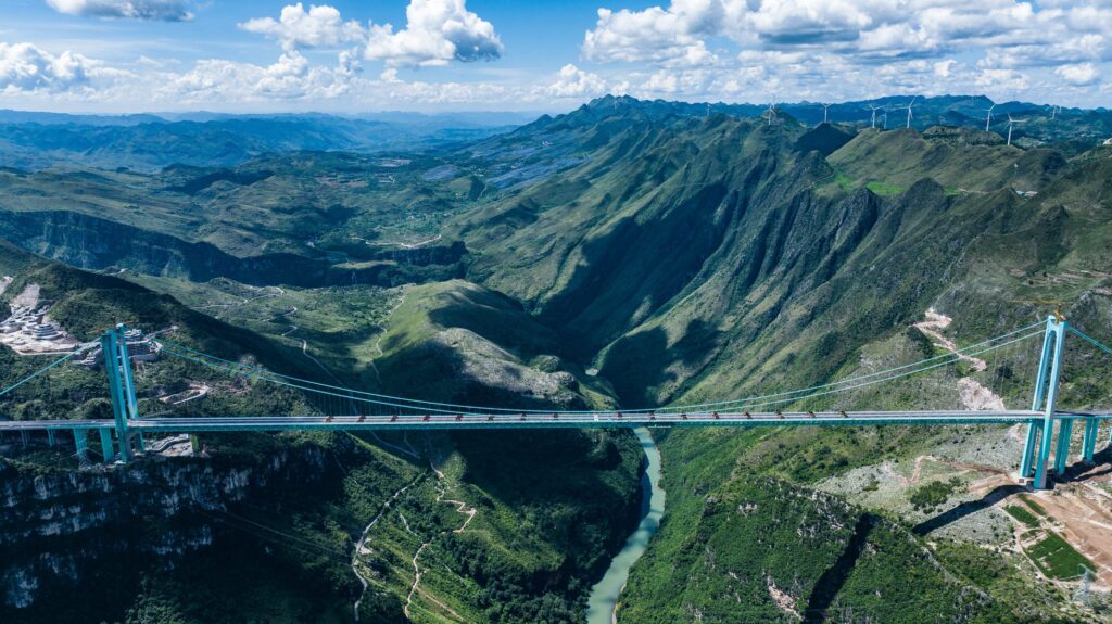 China Unveils World’s Highest Bridge In Guizhou Province World’s Highest Bridge