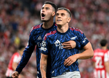 Photo of Martinelli and Trossard