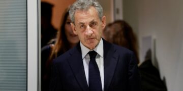 former French president Nicolas Sarkozy
