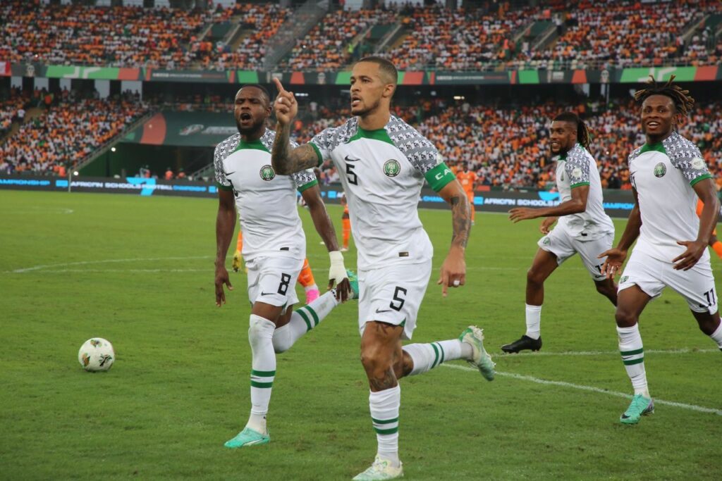 https soccernet.ng app uploads 2024 01 Super Eagles William Troost Ekong celebrates 1 1