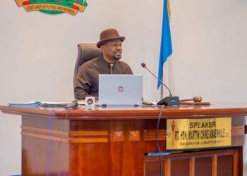 Rivers assembly speaker