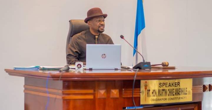 Rivers assembly speaker