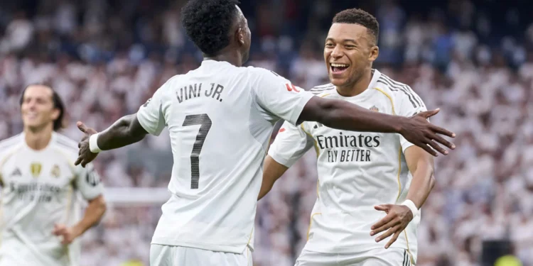 Photo of Vinicius and Mbappe