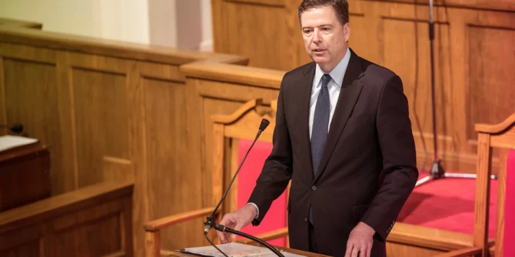 Ousted FBI director James Comey