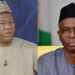 Photo combo of Datti Baba Ahmed and Nasir El-Rufai