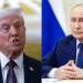 Photo combo of Trump and Putin