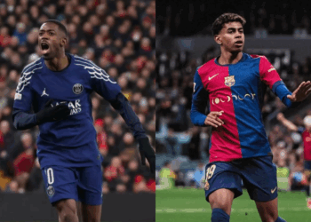 Photo of Dembele and Yamal