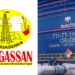Photo combo of PENGASSAN Logo and Dangote Refinery