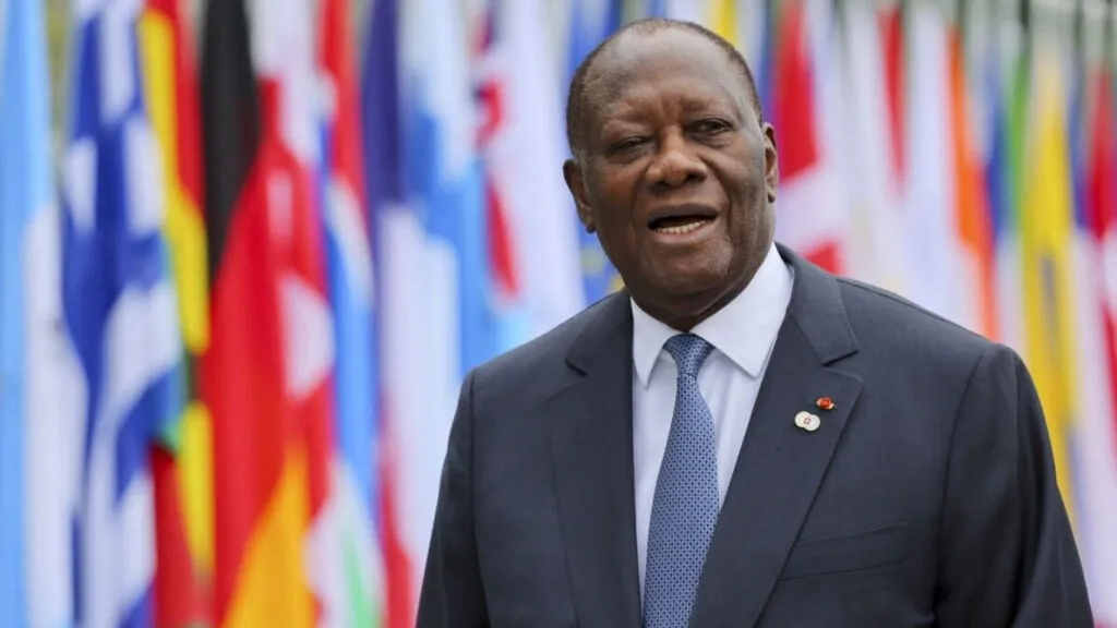 Photo of Ivory Coast’s President Alassane Ouattara.