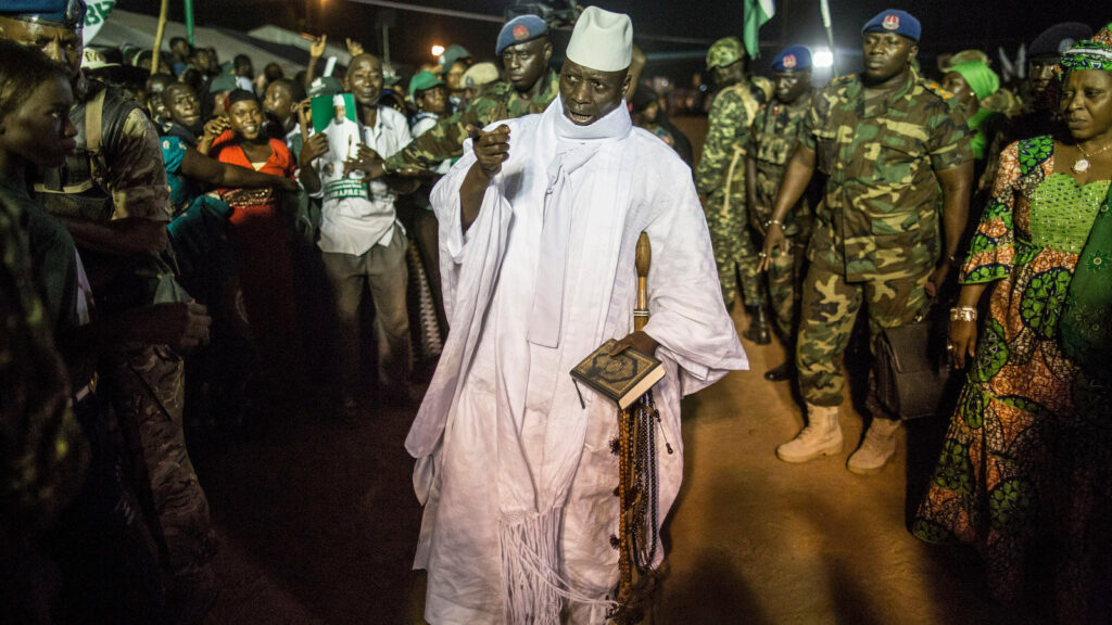 Gambia former dictator Yahya Jammeh