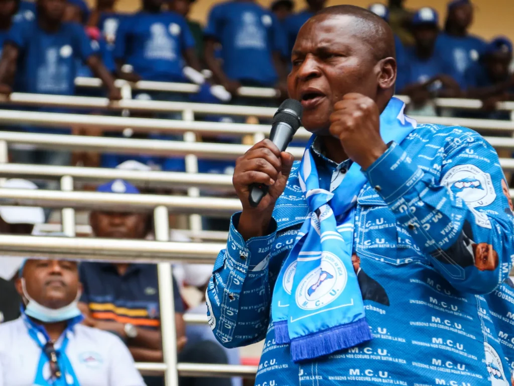 Central African Republic (CAR) President Faustin-Archange Touadera.