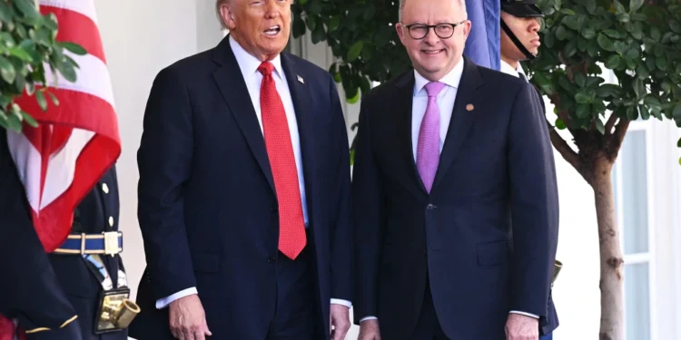 Trump and Anthony Albanese