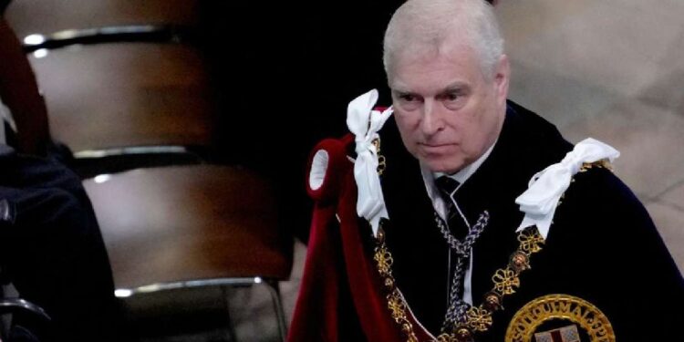 Britain’s Prince Andrew, Duke of York.
