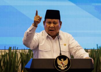 Indonesian President Prabowo Subianto