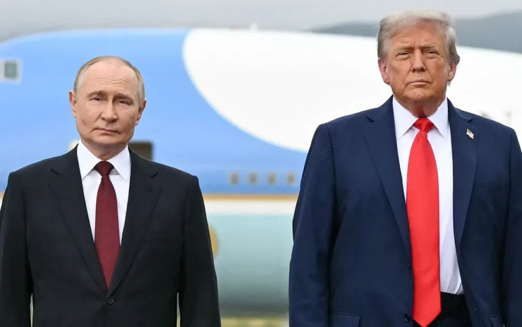 Photo of Putin and Trump