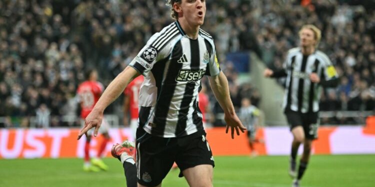 Newcastle vs Benfica