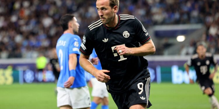 Harry Kane Celebrating a Goal