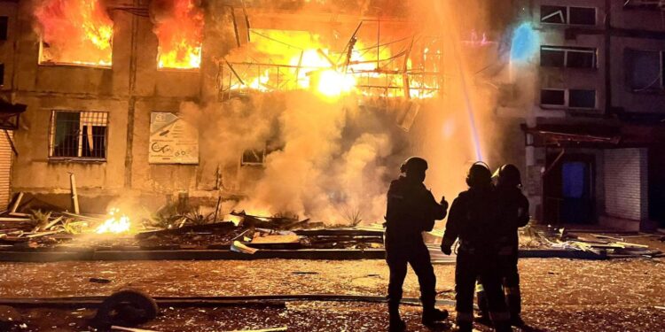 Russian Strikes In Ukraine