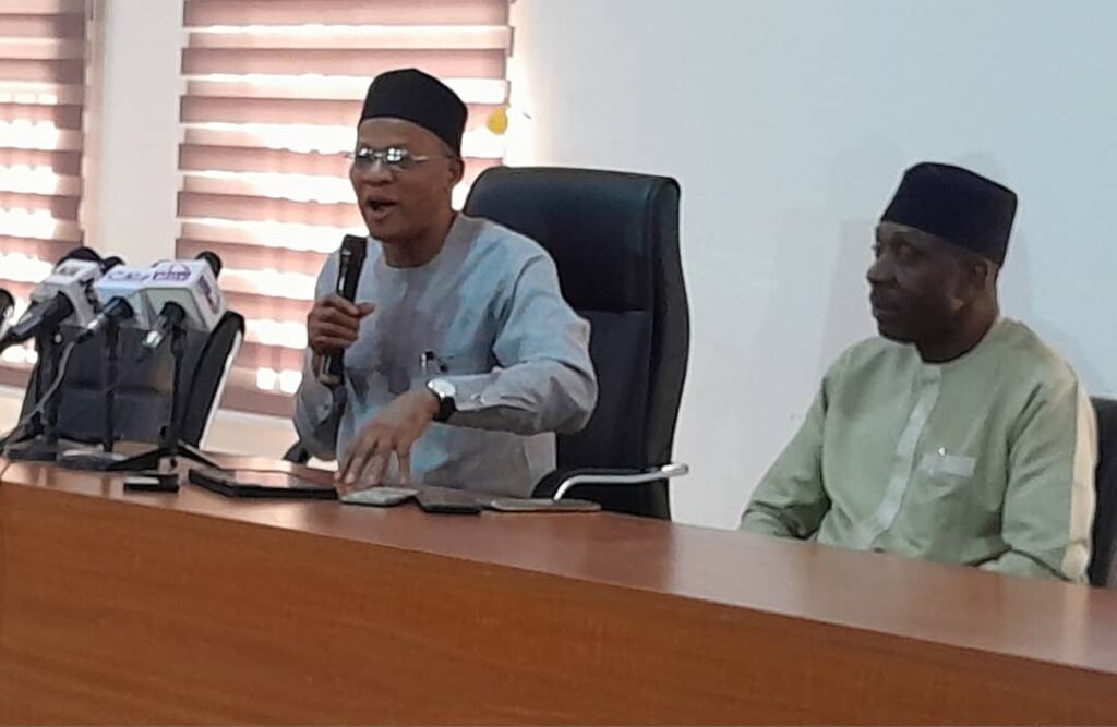 The Teachers Registration Council of Nigeria (TRCN) registrar speaking