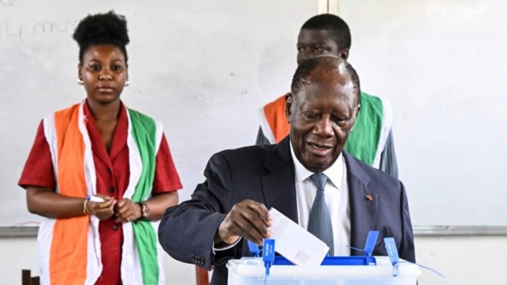 Photo of Ivory Coast’s President Alassane Ouattara.