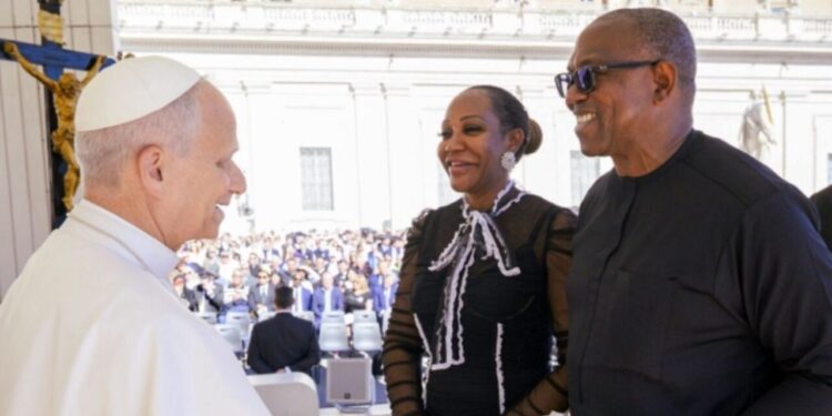 Peter Obi Visits Rome On Pilgrimage,