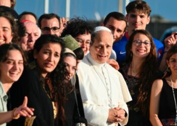 Pope Leo Visits ‘School Of Peace’ Voyage
