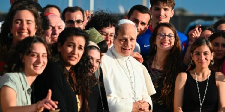 Pope Leo Visits ‘School Of Peace’ Voyage