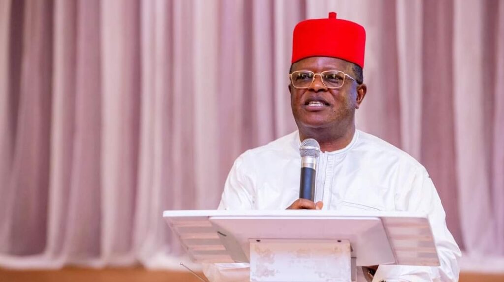 Photo of The Minister of Works, Dave Umahi.