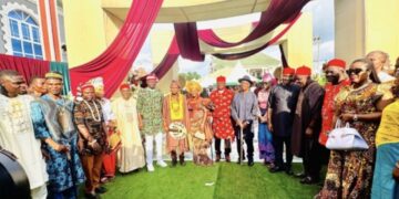 Ebonyi Gov’s Sister Marries Minister Umahi’s Brother In Royal Traditional Ceremony Dave Umahi’s Brother Weds Ebonyi Governor Nwifuru’s Sister