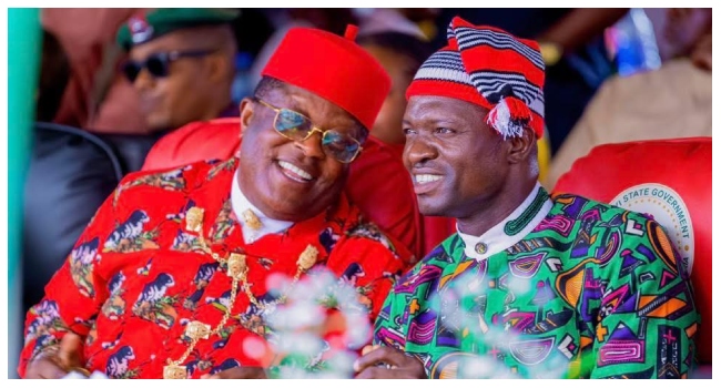 Dave Umahi and Governor Nwifuru
