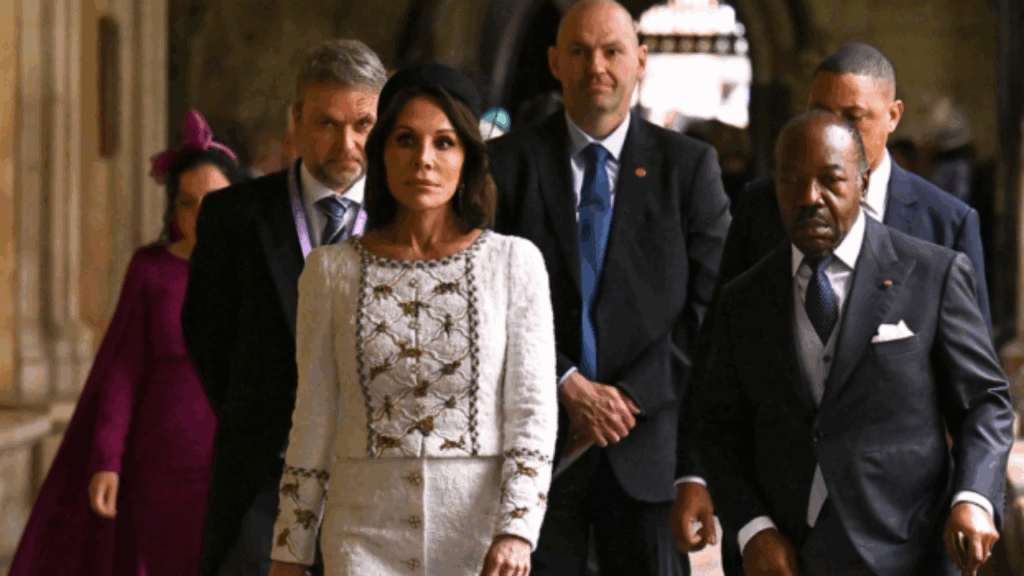 Photo of Ali and Sylvia Bongo.