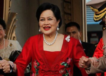 Photo of Thailand’s Former Queen Sirikit.