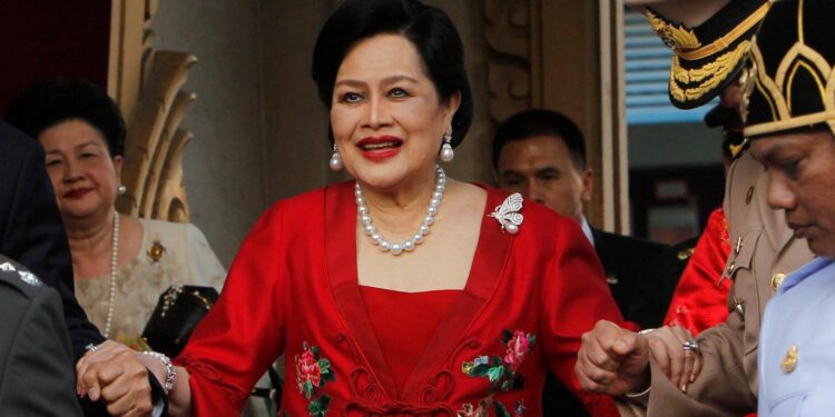 Photo of Thailand’s Former Queen Sirikit.