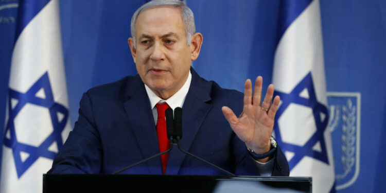 Israeli Prime Minister Benjamin Netanyahu