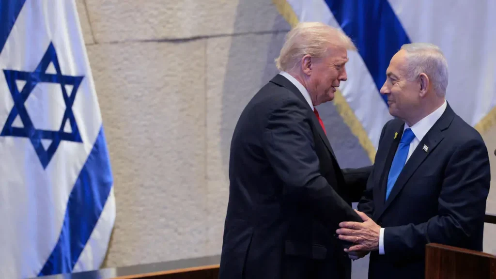 Trump at The Knesset