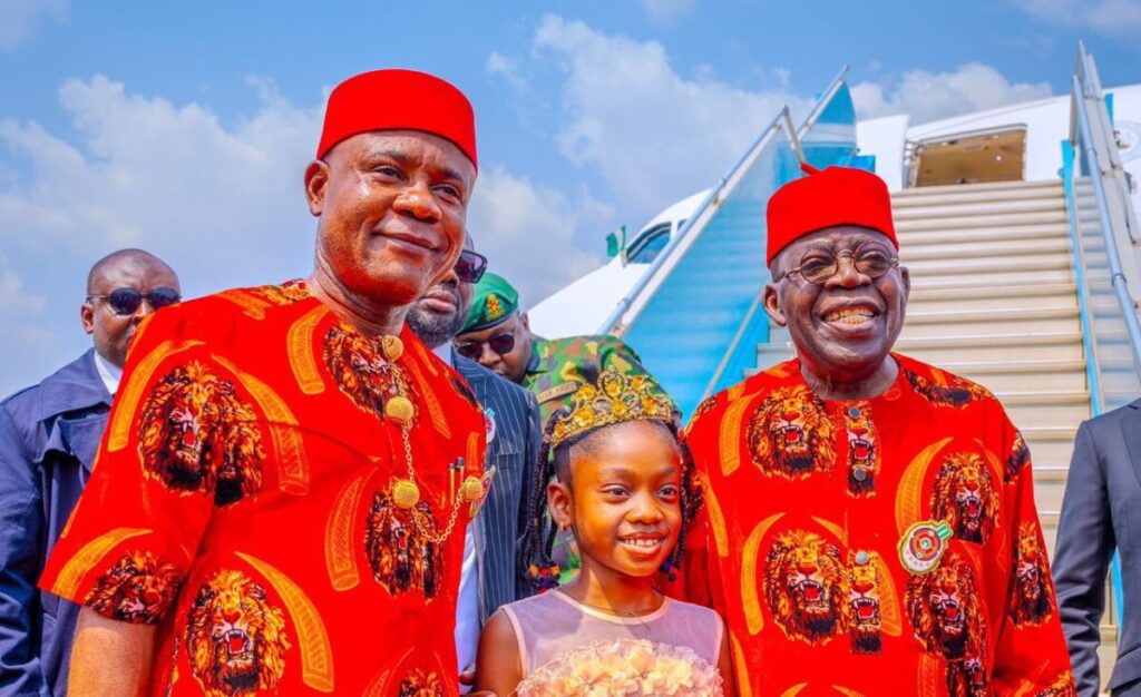 Gov Peter Mbah and President Bola Tinubu