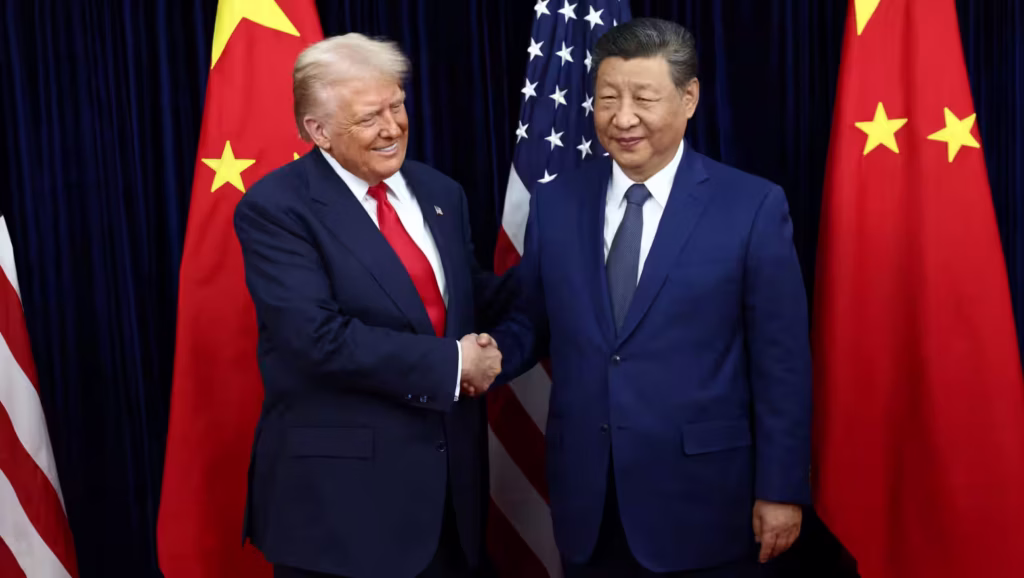 Trump and Xi meeting