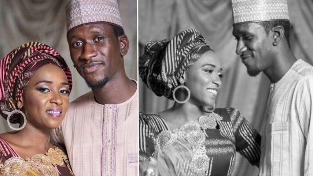 Photo of Maryam Sanda and Late Husband Bello