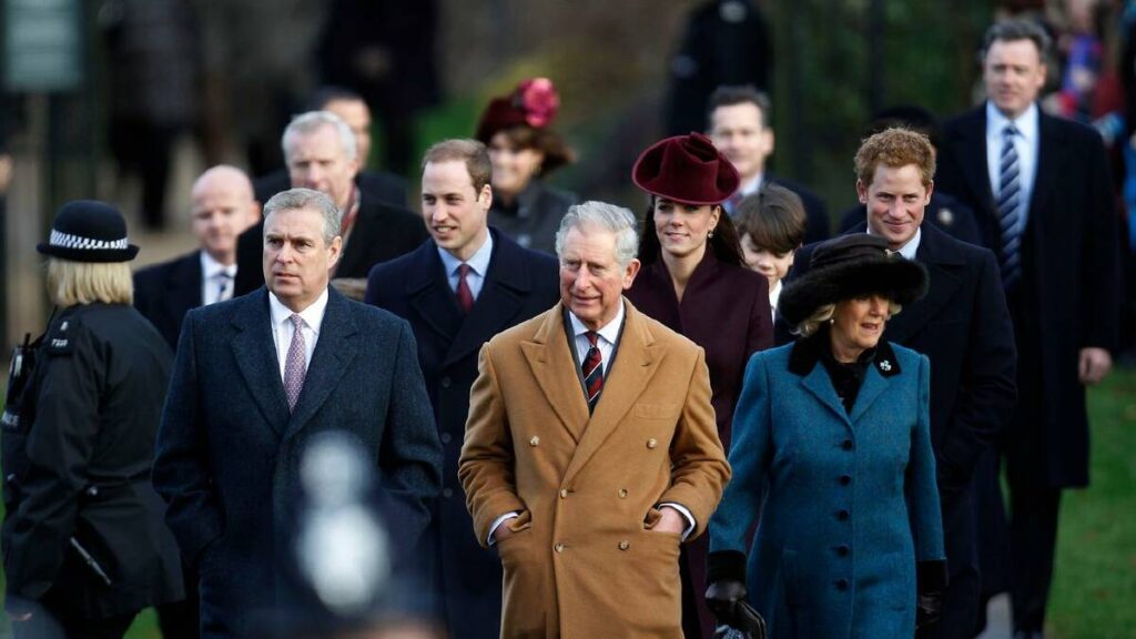 Britain’s Prince Andrew, Duke of York and King Charles III