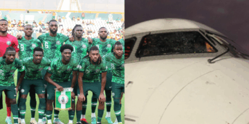 Super Eagles’ Plane Makes Emergency Landing In Angola After Mid-Air Technical Fault Photo of Super Eagles